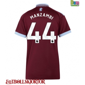 Aston Villa Johan Manzambi #44 Hemmatröja Dam 2026-27 Kortärmad